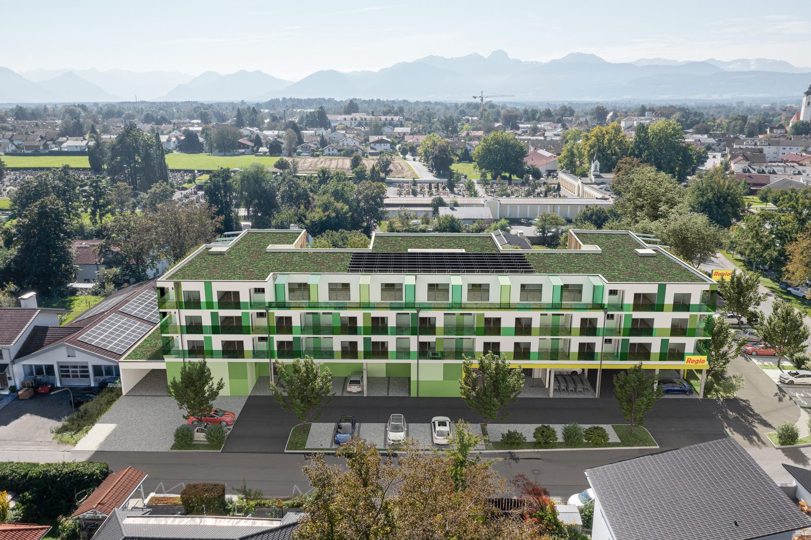 Luftbild Bad Aibling - Living on Top